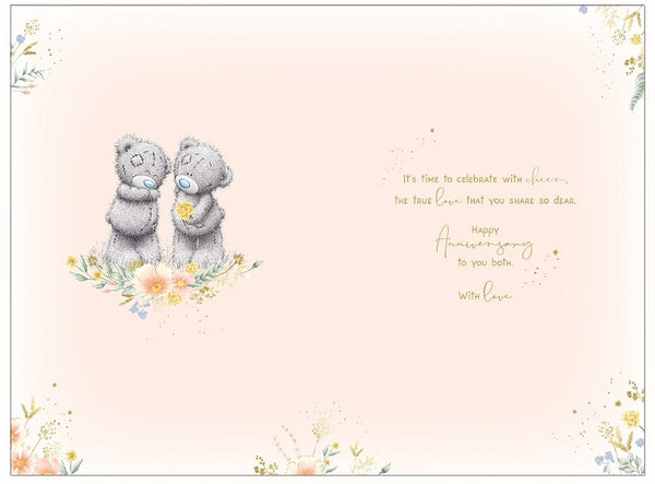 Son and Daughter-in-law wedding anniversary card - Me to you