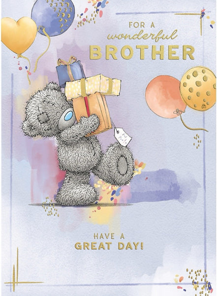 Me to you Brother birthday card