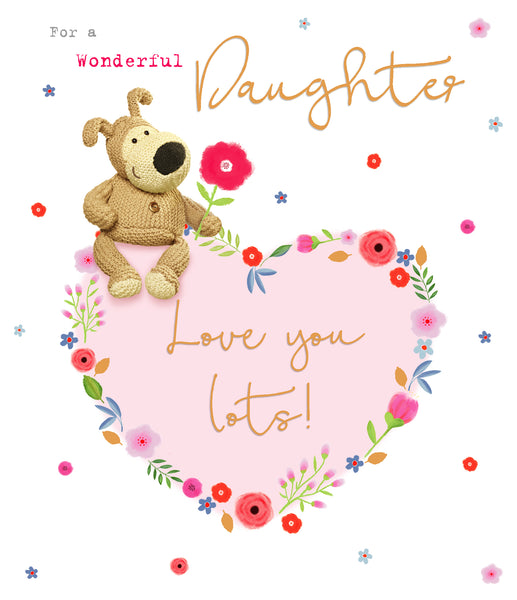 Daughter birthday card - Boofle