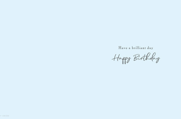 Brother in law birthday card- country walk