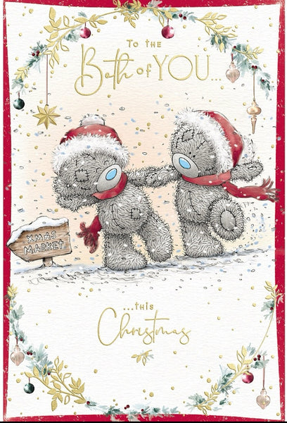 Me to you - To both of you Christmas card