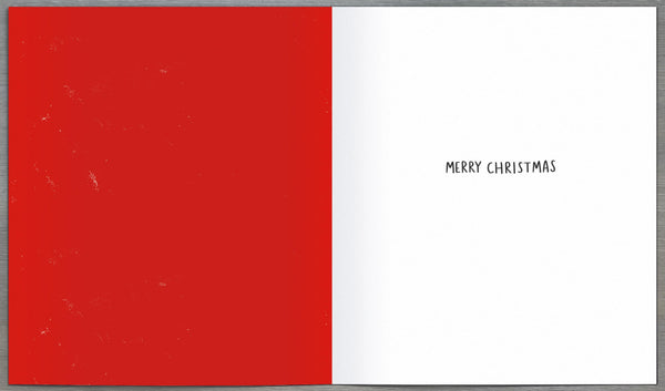 Grandad Christmas card - fun Santa