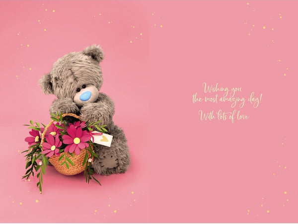 Me to You Daughter Birthday Card | 3D Lenticular Design | Tatty Teddy | Eco-Friendly