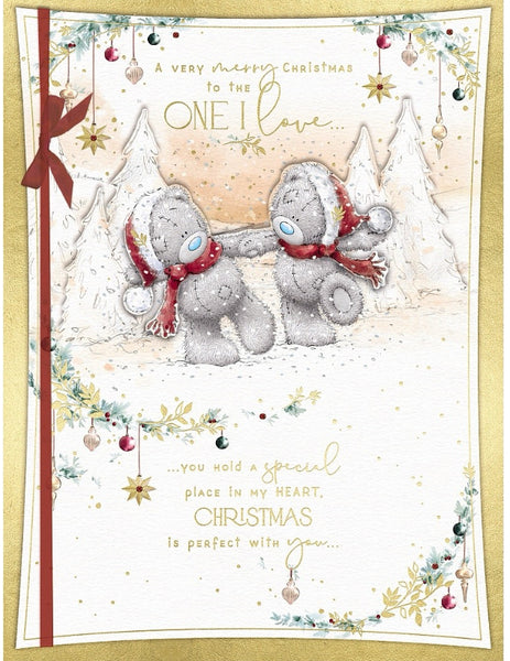 Me to you - One I love Christmas card- large boxed card