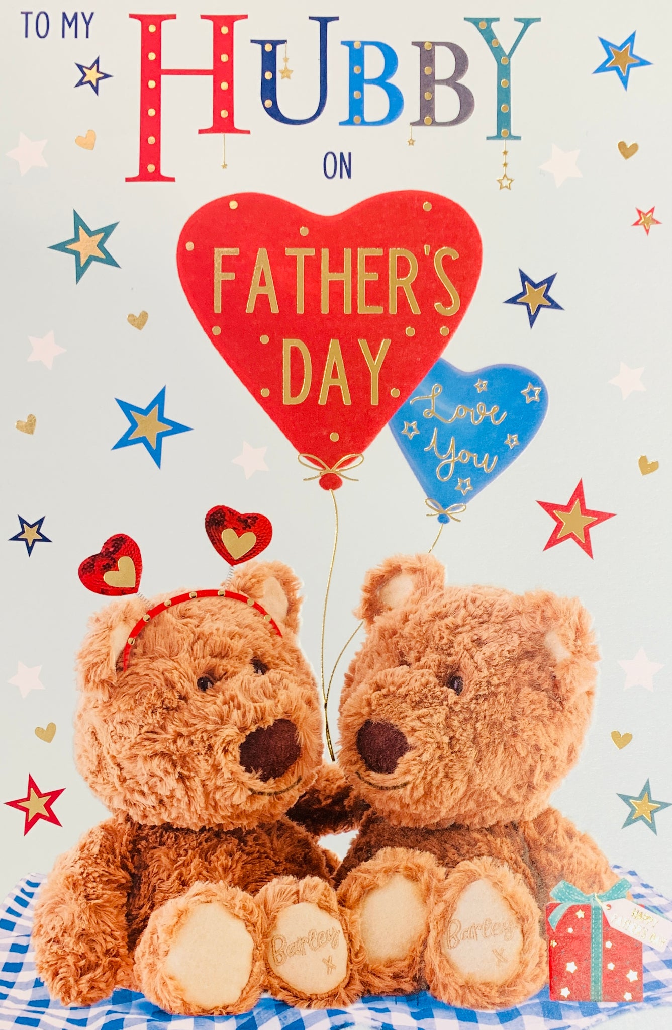 Husband Father’s Day card- cute bear