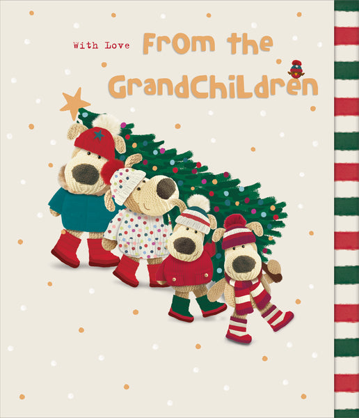 From the Grandchildren Christmas card - cute Boofle