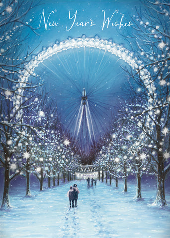 New year card - London eye