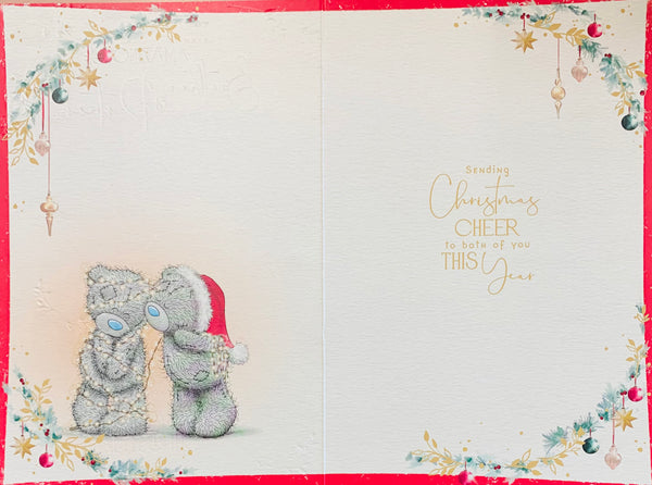 Me to you - Brother and Partner Christmas card