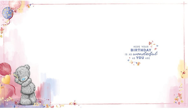 Me to you general birthday card - birthday balloons