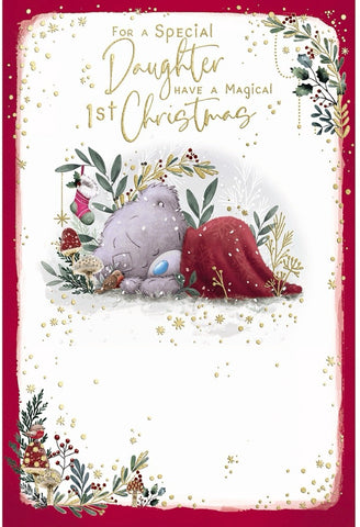 Me to you - Daughter first Christmas card