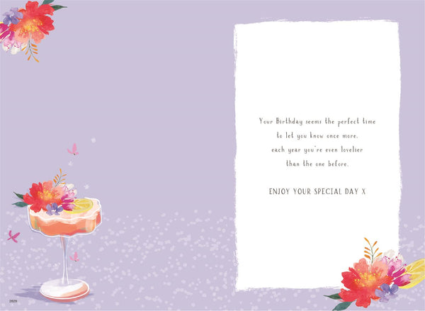 Daughter birthday card - birthday cocktails