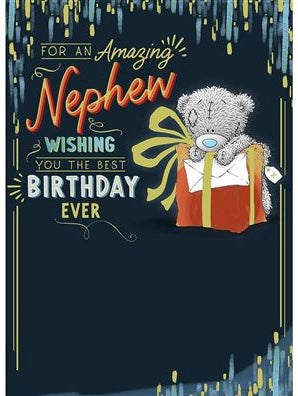 Nephew birthday card - Me to you bear