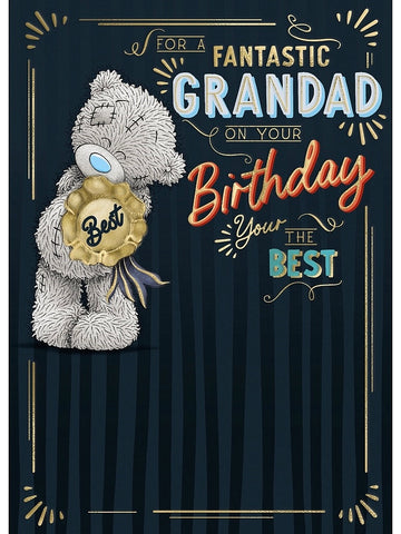 Me to you Grandad birthday card - best grandad