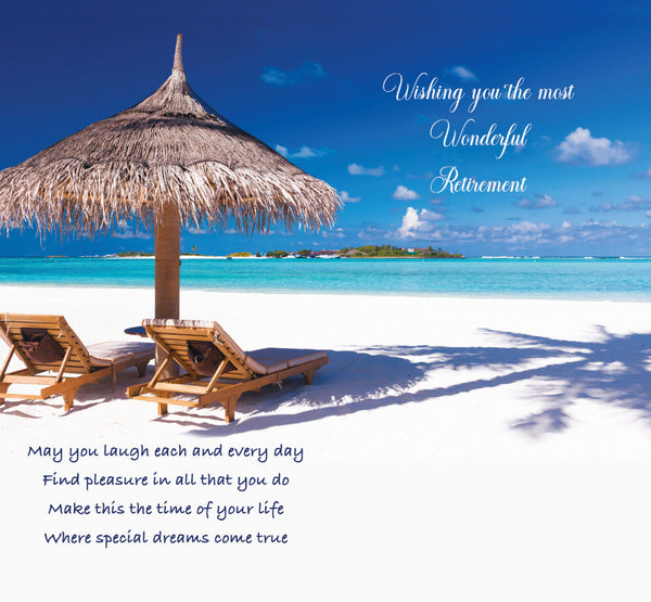 Retirement card photographic holiday adventures
