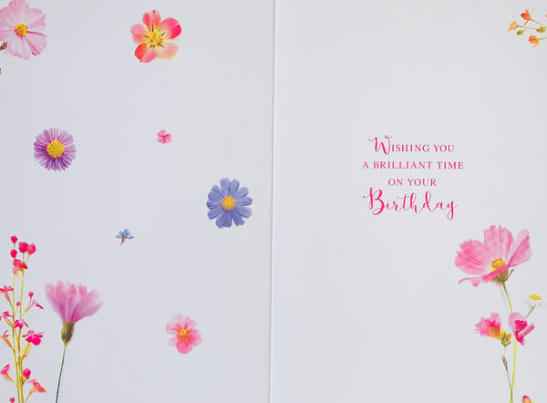 General birthday card for her- flowers