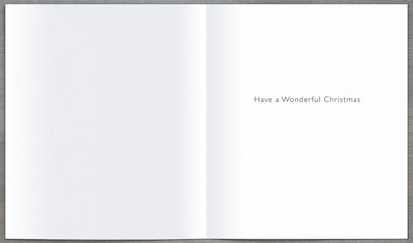 To both of you Christmas card - Xmas trees