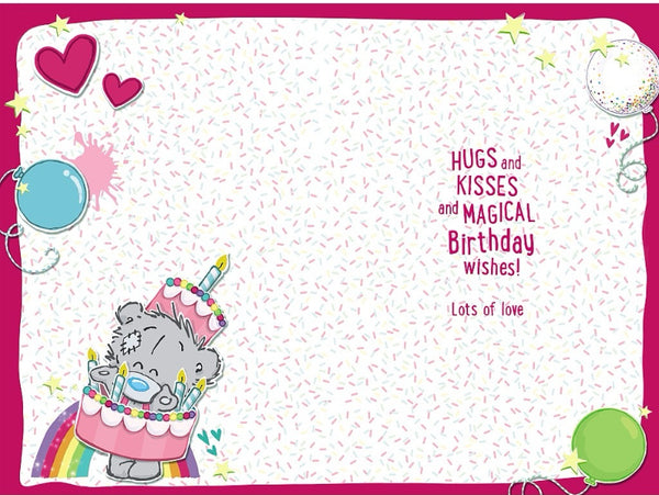 Me to you Daughter birthday card - tatty teddy Dinky