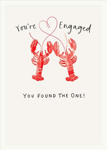 Your Engagement card- Lobster