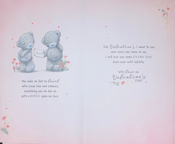 Me to you Husband Valentine’s Day card - large card