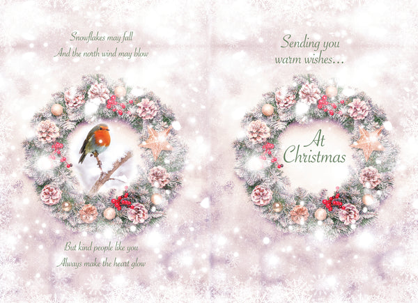 Thinking of you Christmas card