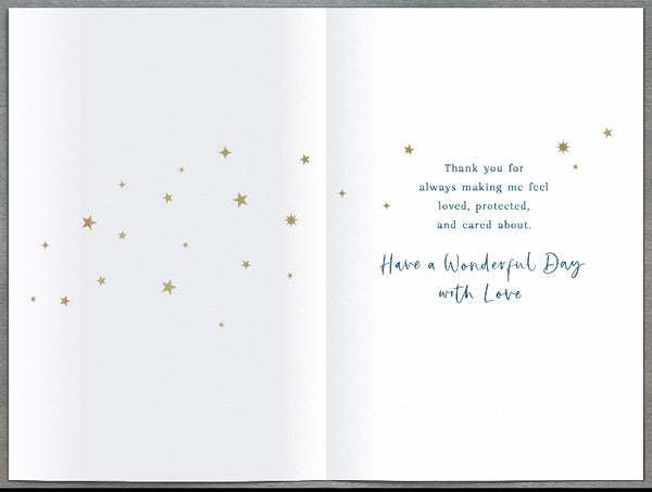 Fathers Day card from your Daughter - stars