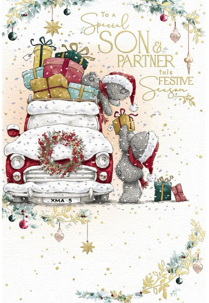 Me to you -Son and Partner Christmas card