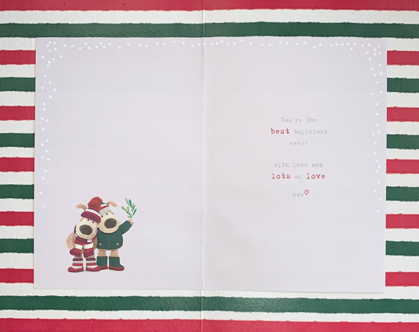 Boyfriend Christmas card - Boofle