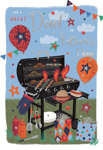 Dad Father’s Day card- BBQ