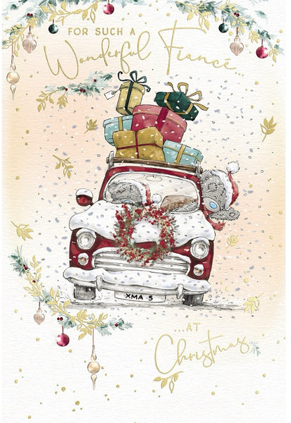Me to you - Fiancé Christmas card