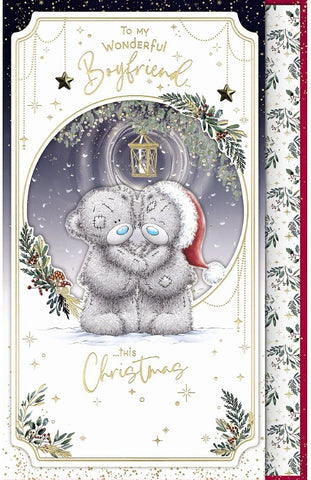 Me to you - Boyfriend Christmas card- large card