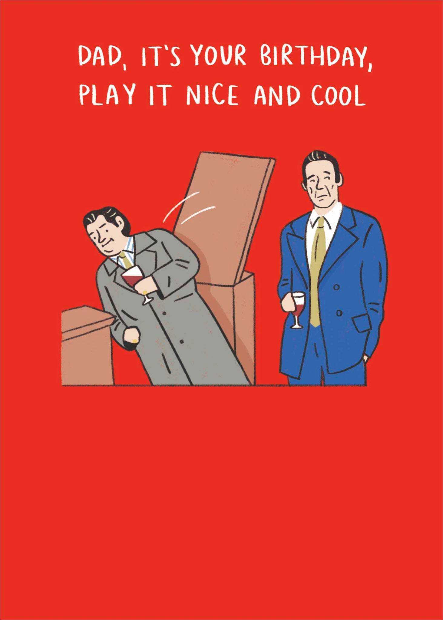 Funny Dad birthday card - only fools