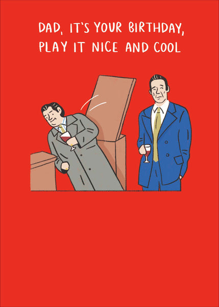 Funny Dad birthday card - only fools