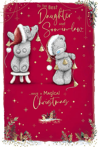 Me to you - Daughter and Son-in-law Christmas card