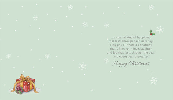 Special friends Christmas card - festive dogs