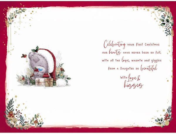 Me to you - Daughter first Christmas card