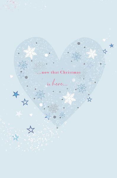 Wife Christmas card- luxury large card