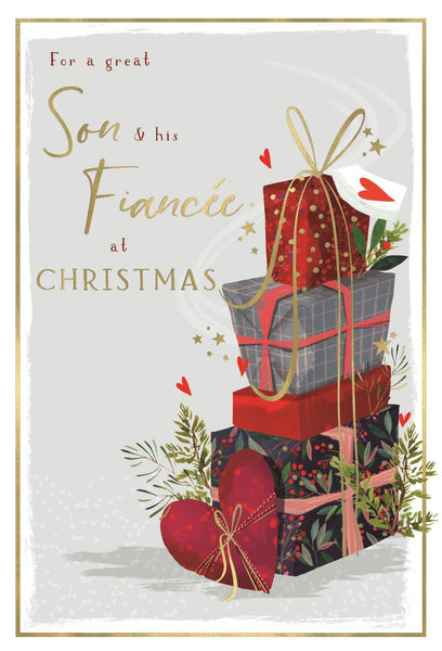 Son and Fiancée Christmas card - Christmas gifts