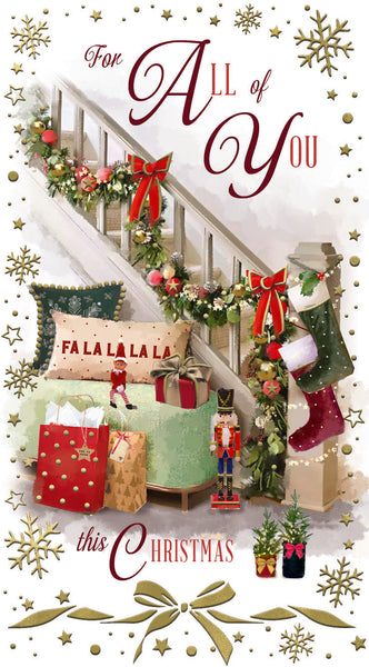 To All of you Christmas card - Festive home