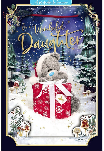Me to you - Daughter 3D Christmas card