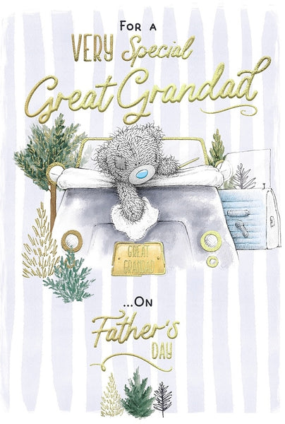 Great-Grandad Father’s Day card - me to you