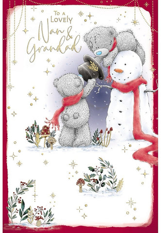 Me to you - Nan and Grandad Christmas card
