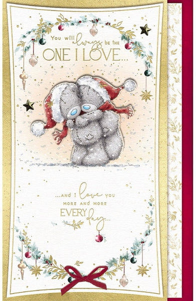 Me to you - One I love Christmas card- large card