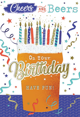 General birthday card- birthday cheers