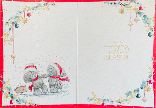 Me to you - Amazing friends Christmas card
