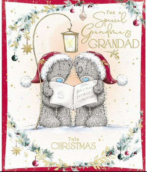 Me to you - Grandma and Grandad Christmas card