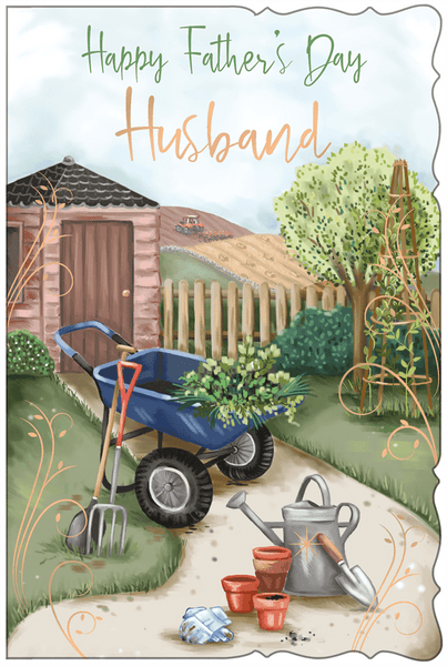 Husband Father’s Day card - gardening