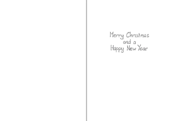 Funny Christmas card -  second job
