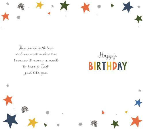 Dad birthday card- great dad