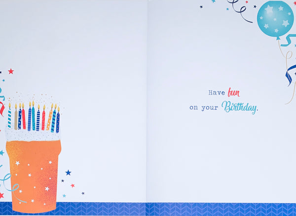 General birthday card- birthday cheers