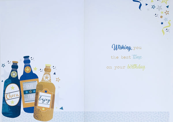 Friend birthday card - birthday beers